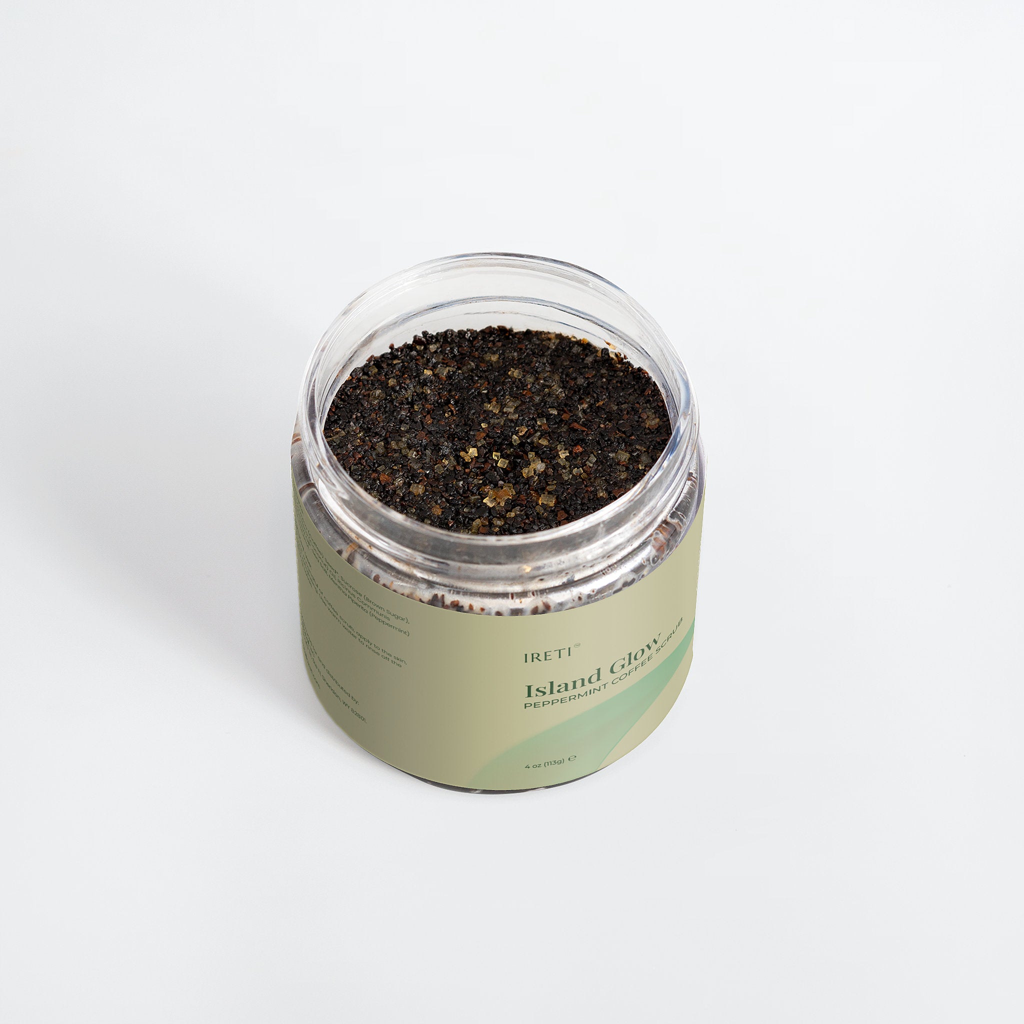 IRETI Island Glow Peppermint Coffee Scrub
