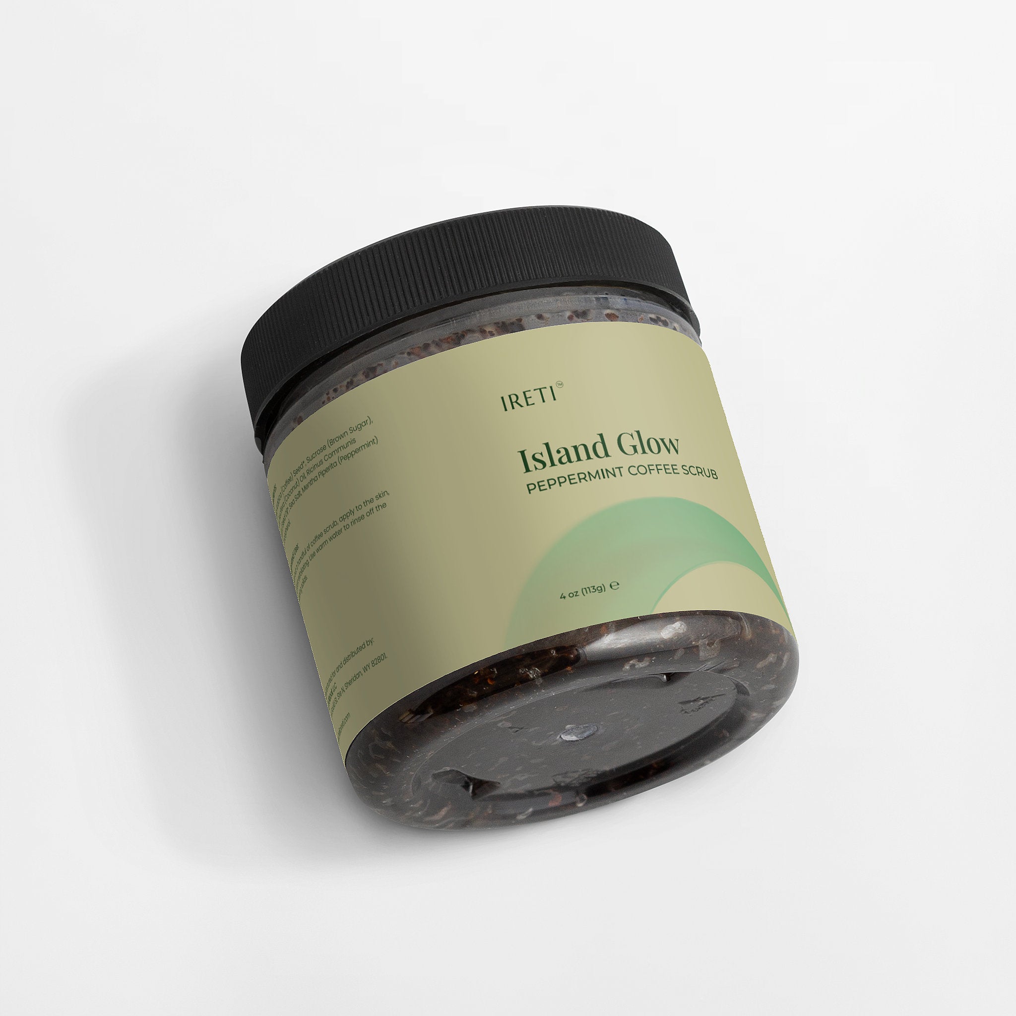 IRETI Island Glow Peppermint Coffee Scrub