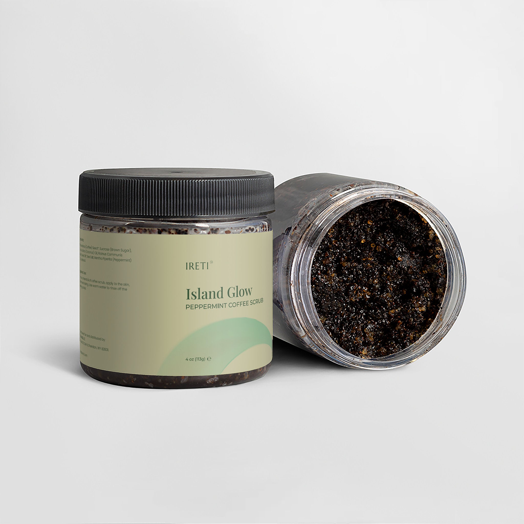 IRETI Island Glow Peppermint Coffee Scrub
