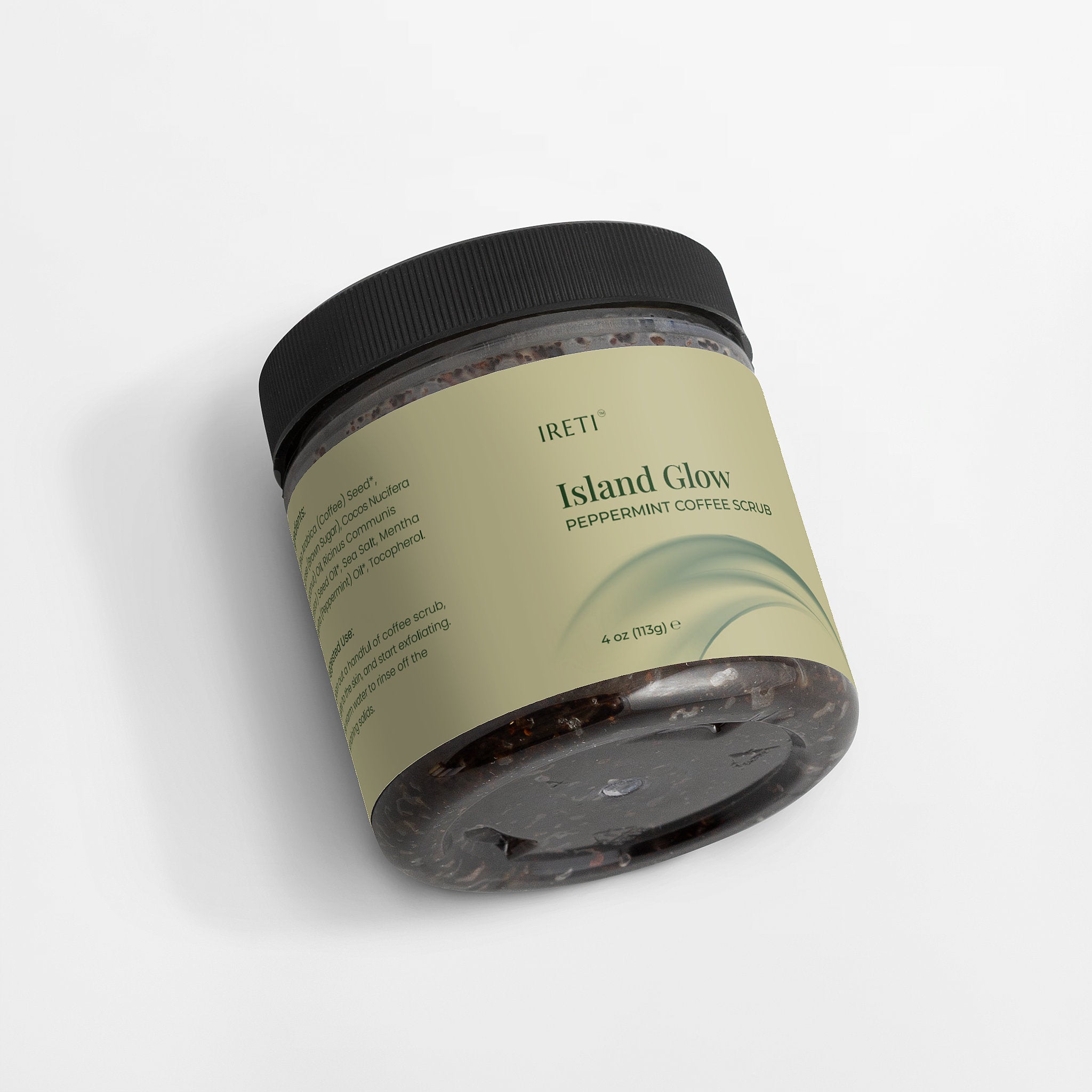 IRETI Island Glow Peppermint Coffee Scrub