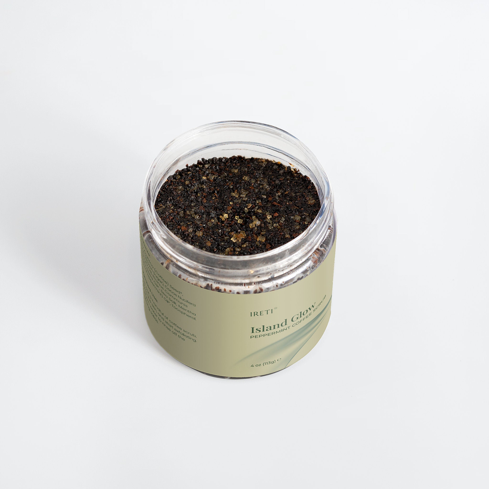 IRETI Island Glow Peppermint Coffee Scrub