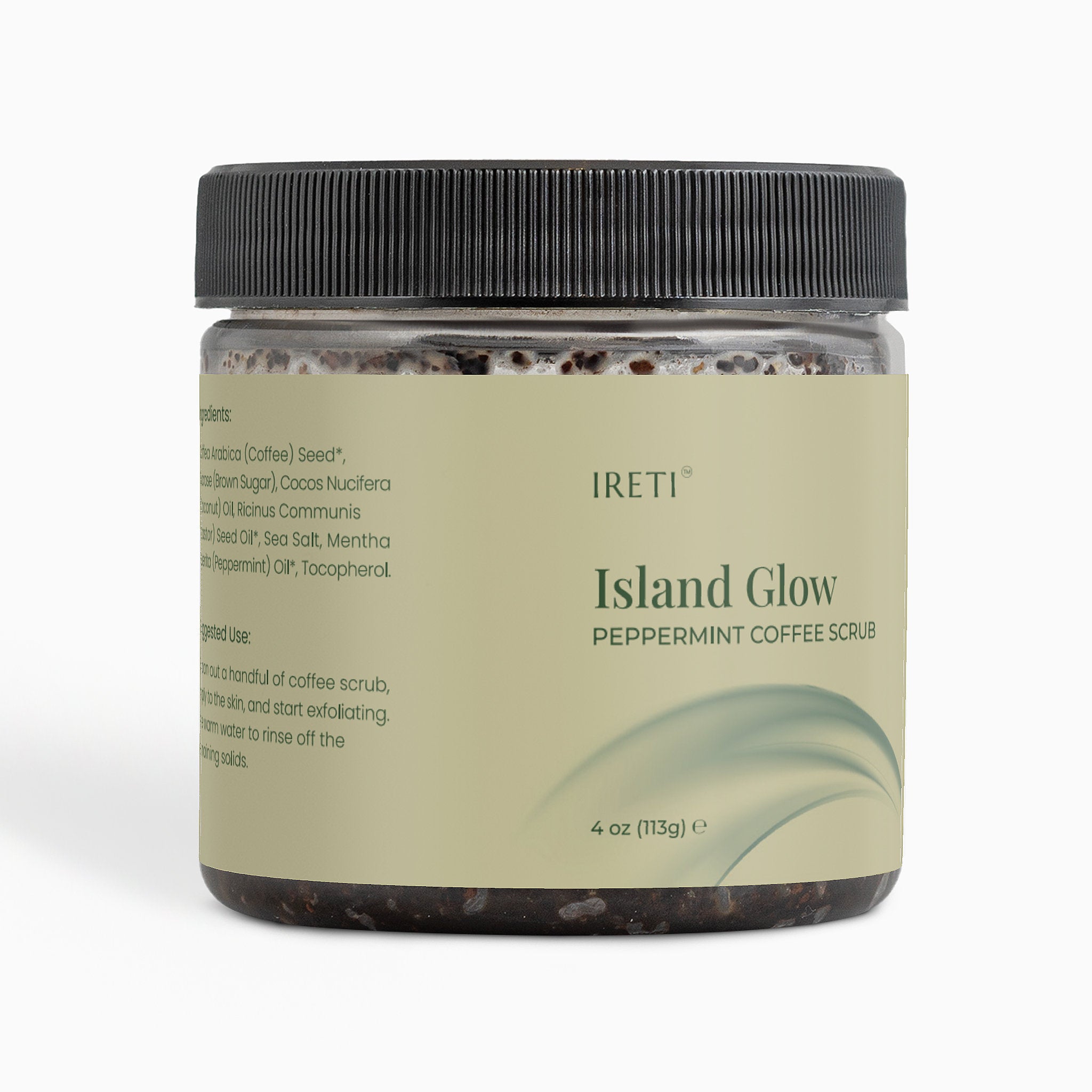 IRETI Island Glow Peppermint Coffee Scrub
