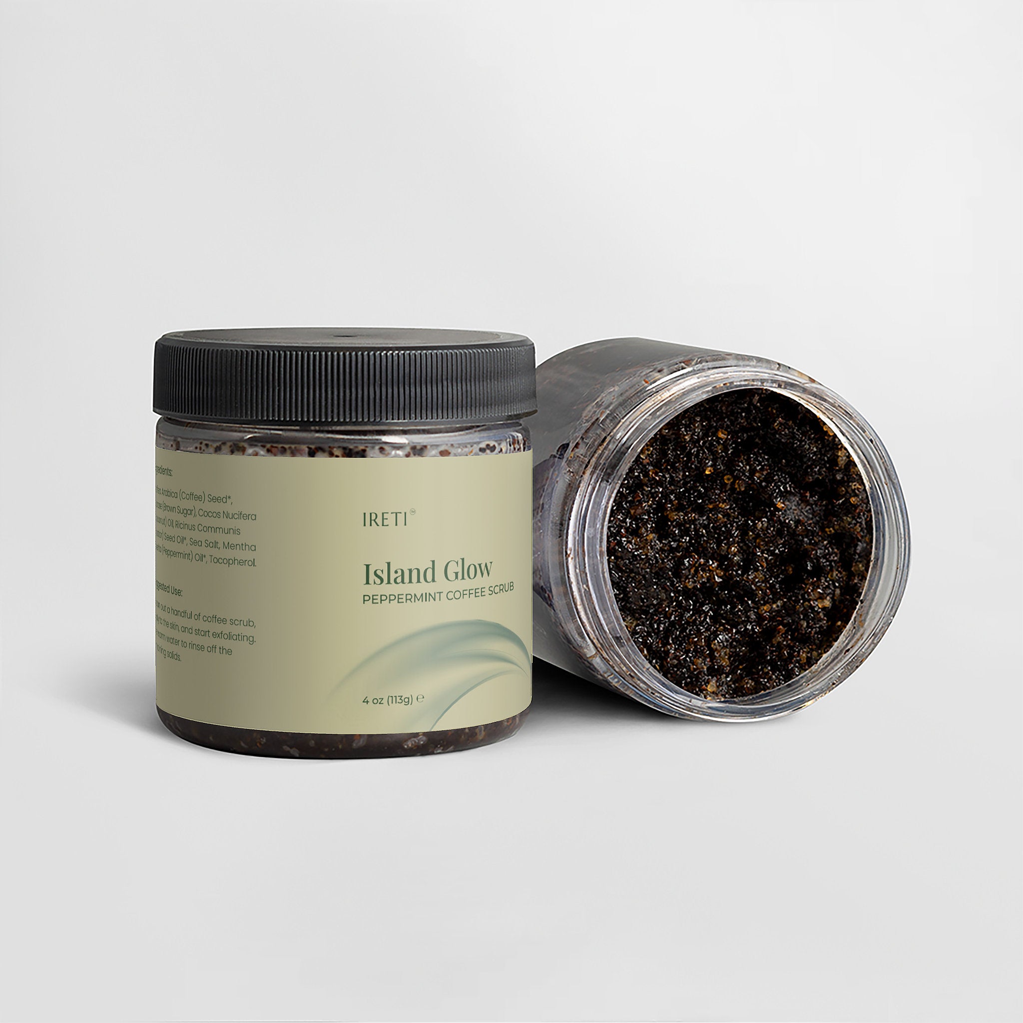 IRETI Island Glow Peppermint Coffee Scrub