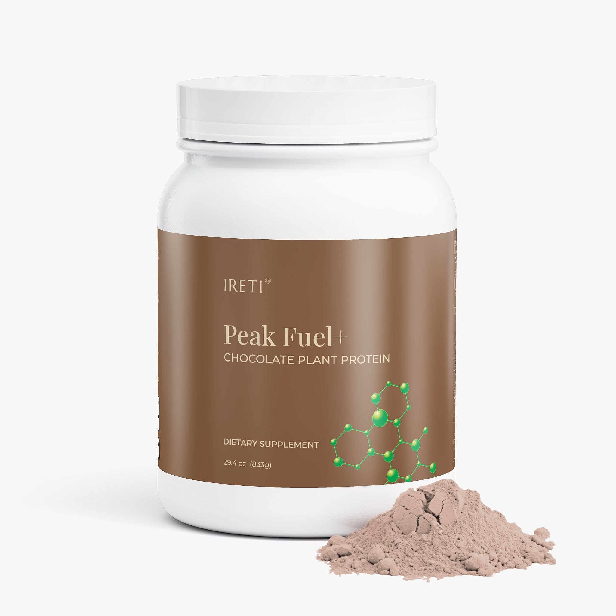 IRETI Peak Fuel+ Chocolate Plant Protein