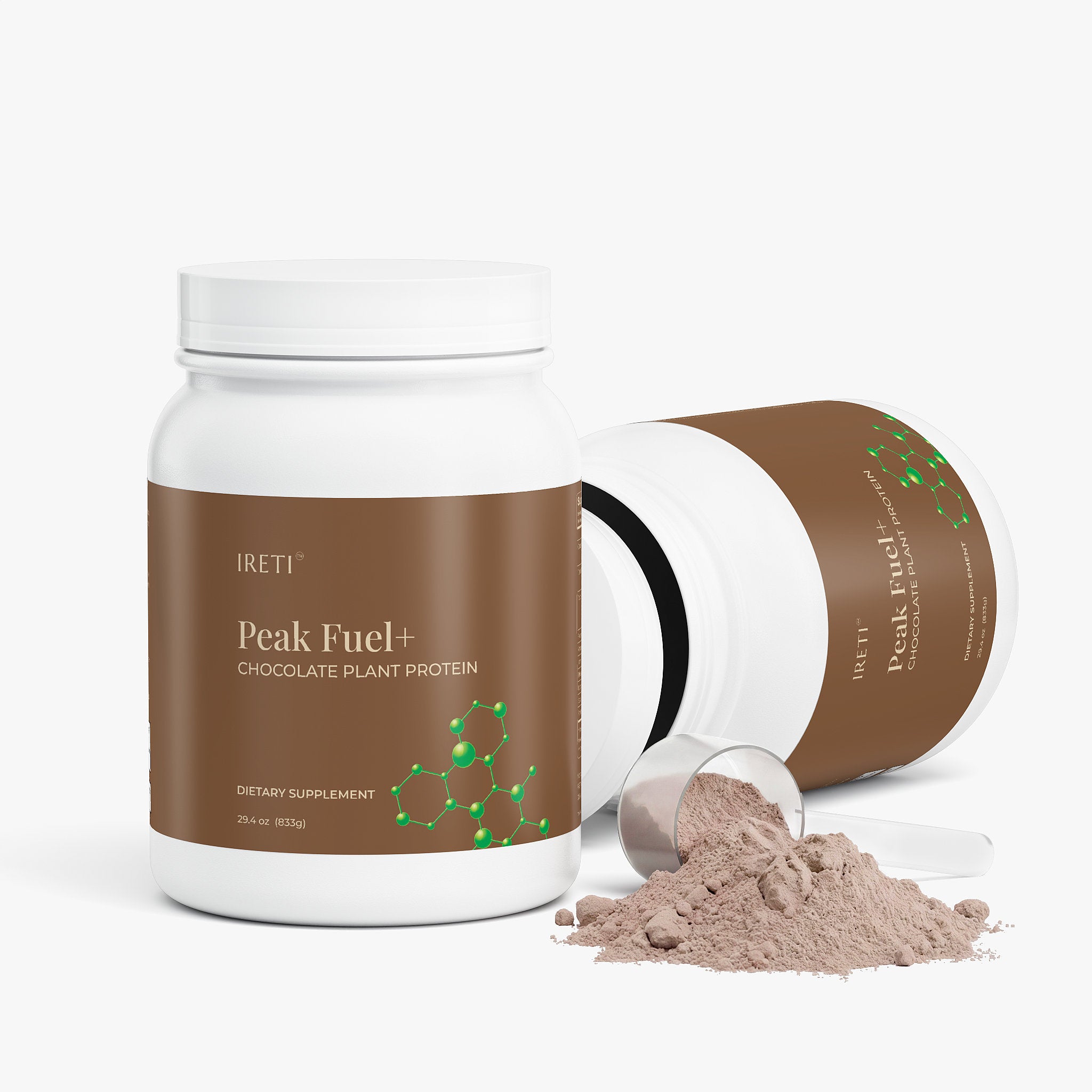 IRETI Peak Fuel+ Chocolate Plant Protein
