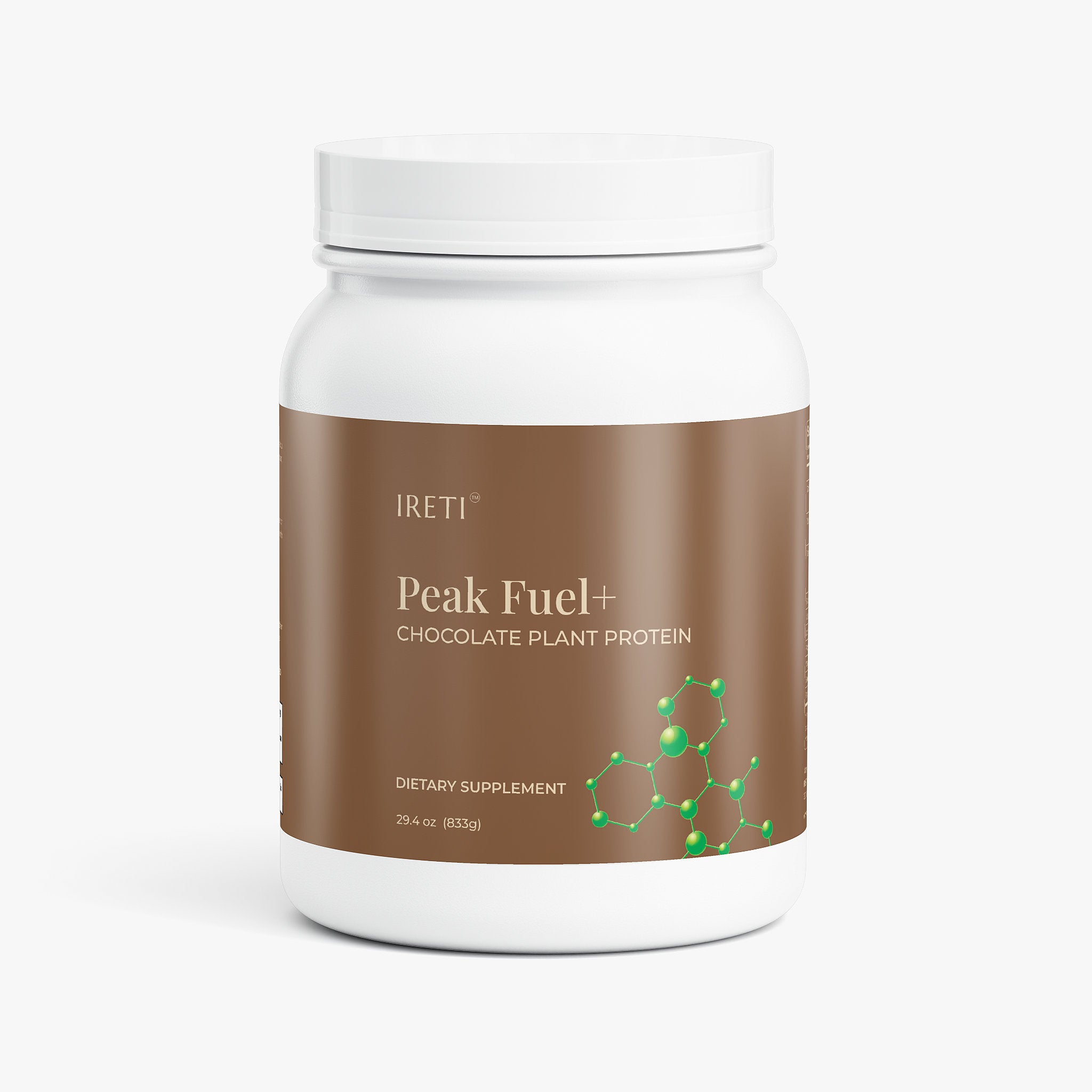 IRETI Peak Fuel+ Chocolate Plant Protein