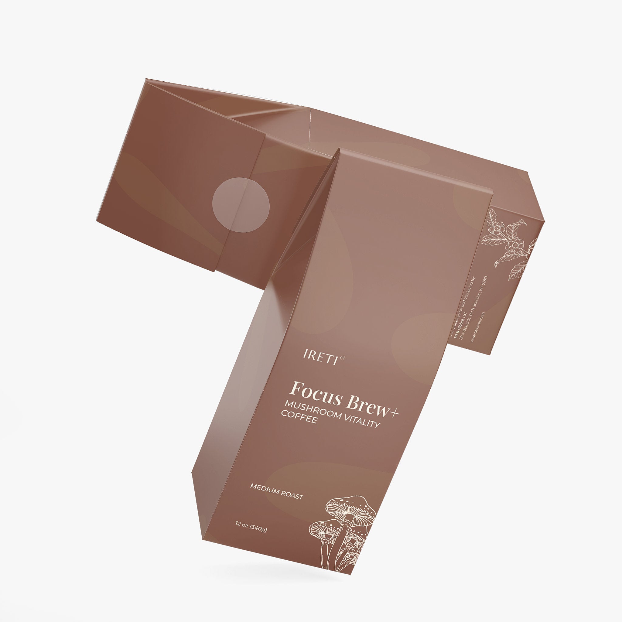 IRETI Focus Brew+ Mushroom Vitality Coffee