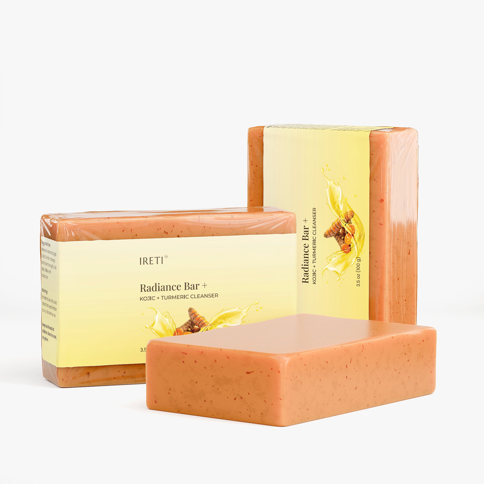 IRETI Radiance+ Bar Kojic + Turmeric Cleanser