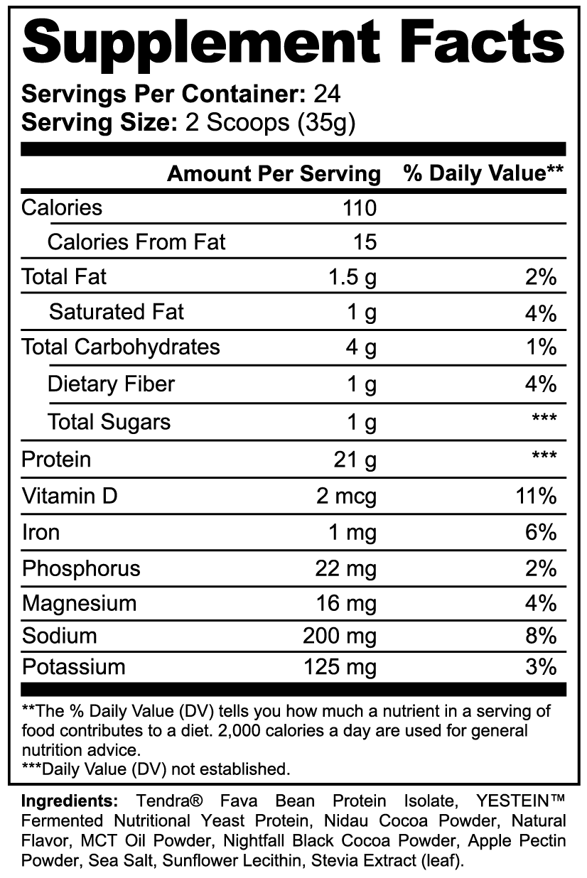 IRETI Peak Fuel+ Chocolate Plant Protein