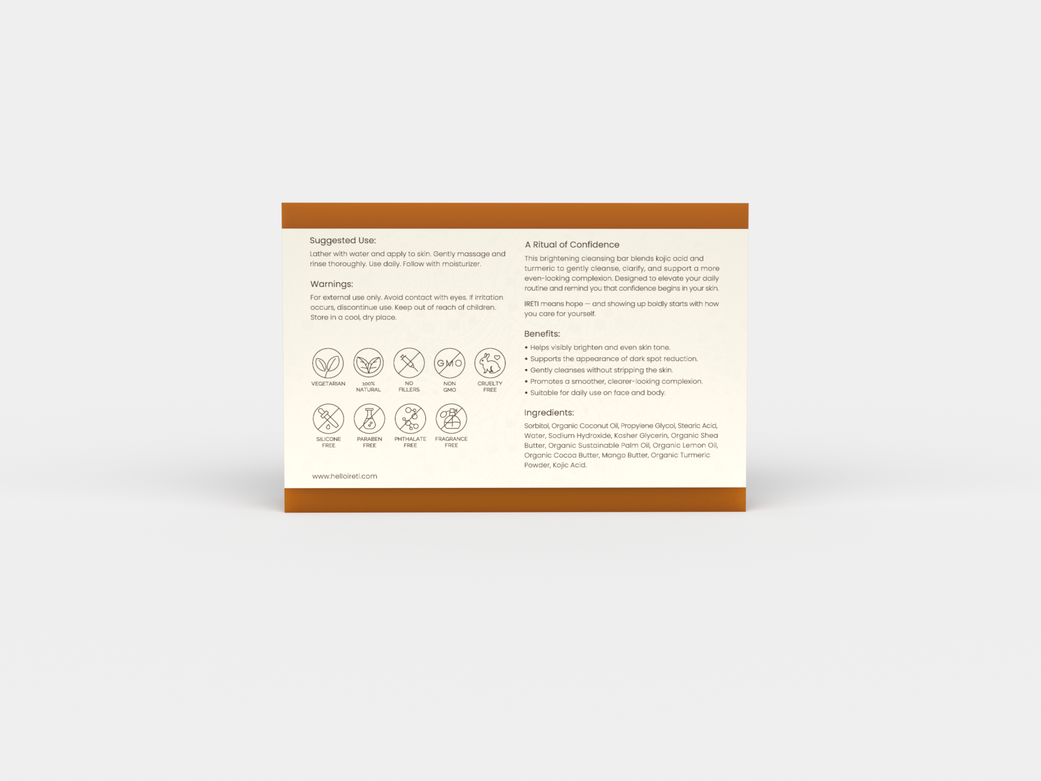 Kojic Acid & Turmeric Soap